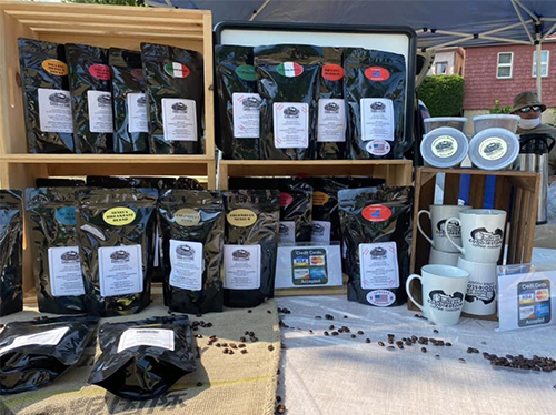 bags of coffee